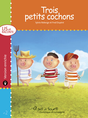 cover image of Trois petits cochons
